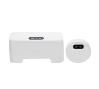 GOOHOCHY Kit de Descarga de Inodoro sin Sensor Infrarrojo Recargable para Inodoros Domésticos Función Silenciosa y Tecnología Avanzada