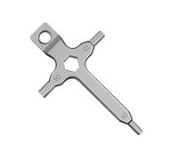 GOOTHDY Llave Allen de 3mm, 4mm, Destornillador ranurado 3/16, Herramienta Manual de Llave Inglesa Hexagonal Multifuncional para Cabezal de trípode, Herramienta para cámara, Lente de cámara
