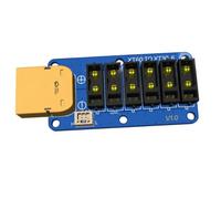 GOOTHDY Tomas de Corriente de 6 vías para PCB de, N o Bottom Case | Terminales de tornillo seguros para marco de soporte de tareas de cableado del modelo de robot