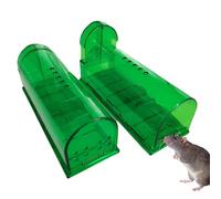 Goowafur Trampas para Ratones Vivos,2 trampas eficaces para Ratones - Jaula de Captura de Topos pequeños, atrapasueños, Trampa para Ratones, atrapasueños para casa y Exterior