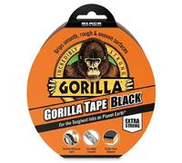 Gorilla Cinta Gaffer Negra 48mm x 32M Cinta Impermeable Extra Larga