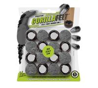 GorillaFelt - Protectores de Suelo para Patas de Silla (Juego de 16) Almohadillas de Fieltro para Muebles garantizadas para Permanecer en su Lugar, Deslizadores Redondos de 1 Pulgada (1 Pulgada)