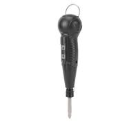 Goshyda Destornillador Eléctrico Inalámbrico, USB Recargable con 12 Bits, Luz LED de Torsión de 3 Niveles, Batería de 900 MAh, Modo Automático Manual 2 en 1 para Electrónica, Compacto para