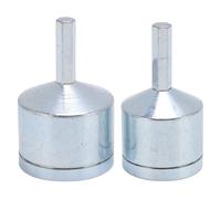Goshyda Limpiador de Tuberías de Cobre para Taladro, Cepillo de Tubo de 1/2 3/4 Pulgadas con Vástago Hexagonal, Cepillo Descalcificador de Acero de Aleación para Taladro Eléctrico, de Limpieza de