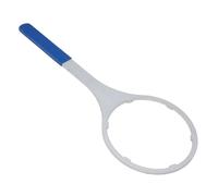 Goshyda Llave de Carcasa de Filtro de Agua de Metal Resistente, Llave de Ajuste de Precisión para de Filtro de Repuesto, Fuerte Agarre Antideslizante, Compatible con Sistemas RO Debajo del Fregadero