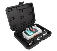 Goshyda Medidor de Fuerza Digital Push Pull, Dinamómetro Portátil de Alta Precisión 50N para Pruebas de Compresión de Tensión, 3 Modos, Pantalla Retroiluminada de 4 Unidades, Probador de Fuerza