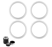 Gosknor 4 Juntas de Repuesto Compatibles con Termos Inoxidables King de 16 y 24 Onzas, Juntas Tóricas de Repuesto de Silicona Compatibles con Termos Inoxidables King Sin BPA