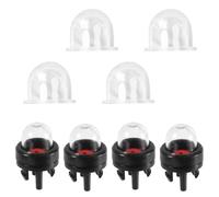 Gosknor 4pzs a Presión Bomba Cebador con 4pzs Repuesto Cebador Carburador, Compatible con Walbro 188-512-1 WT-23A Poulan Echo Ryobi Homelite Bolens Motosierra Soplador Recortadora