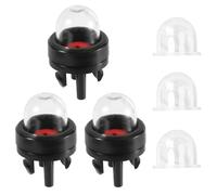 Gosknor 6uds 188-512-1 Bombilla de Cebado a Presión y Bomba de Bombilla de Cebado Repuesto, para Poulan Echo Motosierra Ryobi Homelite Bolens Bombilla de Cebado para Craftsman Walbro (Transparente)
