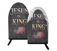 Gothic is King - Juego de manoplas y soporte para ollas resistentes al calor a 204.4 °C, guantes de cocina resistentes al calor, 24.1 cm x 15.2 cm, 2 unidades