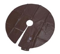 GOTOTOP Bolsa de Riego para árboles, Anillo de Riego para árboles de PVC, por Goteo de Liberación Lenta de 10 Galones, de de Raíces con Anillo de Ajuste para Arbustos de Recién Plantados en (Café)