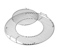 Gourmet BBQ System Parrilla para barbacoa (L x An: 56,61 x 54,61 cm, Diámetro: 57 cm, Acero cromado)