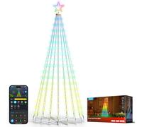 Govee Christmas Cone Tree Lights,1,82m 316 LED RGBIC, Blanco