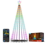 Govee Christmas Cone Tree Lights,1,82m 316 LED RGBIC, Negro