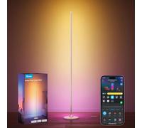 Govee RGBIC Lámpara de Pie LED, Smart Lampara Salon Moderna, Color Dorado