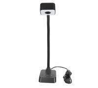 GOWENIC Cámara de Documentos USB 2K con Enfoque Automático |Luz LED Giratoria de 360° con Lente de 3 Niveles y Micrófono para Educación Remota