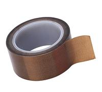 GOWENIC Cinta de PTFE Rollo Adhesivo de Aislamiento de Tela de Alta Temperatura de 10 M, Consumibles para Máquina de Sellado Al Vacío Resistente Al Calor 300 ° C, Cinta Térmica Antiadherente (Grosor