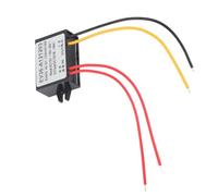 GOWENIC Convertidor Reductor de CA 10-28 V A CC 12 V 5 A, Módulo de Fuente de Alimentación Reductor IP67 Resistente Al Agua, Protección contra Sobretensión para Monitor de Pantalla de Coche, Cámara,