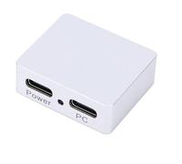 GOWENIC Divisor de Corriente USB C de Aleación de Aluminio |Módulo Separador de Señal de Alimentación Tipo C para Tabletas y Teléfonos Inteligentes