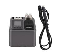 GOWENIC Estación de Soldadura de 120 W, Pantalla LCD de Control de Temperatura Inteligente con Tecnología PID, Modo de Suspensión Automática para Soldadura Profesional de Bricolaje (Enchufe de la UE)