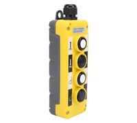 GOWENIC Interruptor de Pulsador de Grúa de Polipasto Eléctrico 4 Botones |Controlador de Alzamiento Industrial Impermeable de AC250V 5A 500V 2A