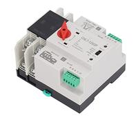 GOWENIC Interruptor de Transferencia Automática 2P 63A Doble Potencia | Voltaje de bobina de 230 V, carcasa retardante de llama de PC, de energía instantáneo, uso comercial industrial