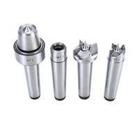 GOWENIC Juego de Copas de Estímulo MT2 Live Center Drive de 4 Piezas |Torno Madera Metal Torneado Fresado Herramientas Caja Madera (ellos murieron)