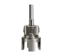GOWENIC Kit de Roscadora de Tubería para Taladro Eléctrico 1/2 3/4 Pulgada | Combo interno externo, cortador de acero al carbono, reparación de tuberías de plástico, renovación de plomería, accesorio