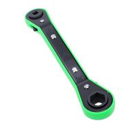 GOWENIC Llave Reversible de 1/4 pulg., 3/16 pulg., 9/16 ., 1/2 |Llave de Servicio de Trinquete HVAC para Refrigeración de Aire Acondicionado