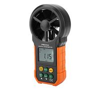 GOWENIC Medidor de Velocidad del Viento de Mano |Anemómetro Profesional HVAC con Retención de Datos Max Min