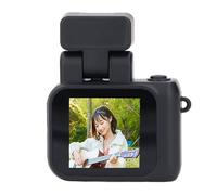 GOWENIC Mini Cámara para Pulgar, Cámara de Vídeo HD 1080P 2MP, Cámara de Fotografía Compacta de 1,44 Pulgadas con Luz de Flash para Grabación de Aprendizaje de la Vida en Viajes (32GB)
