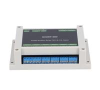 GOWENIC Módulo Relé 8 Canales Modbus RTU 485 Montaje en Riel | Montaje en Riel DIN, Carcasa ABS de Alta Resistencia, Configuración de Dirección 1 255, Entradas Optoaisladas, Uso en