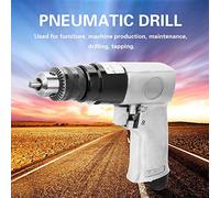 GOWENIC Taladro Neumático de 1700 RPM |Perforadora de Aire Reversible de Alta Velocidad, Mandril de 3/8 ″ para Uso Pesado de Madera y Metal