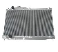 GPI Racing Radiador de aluminio completo de 2 filas T52 mm para H-on-da S2000 2000 Manual 2001 2002 2003 2004 2005 2006