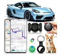 GPS Coche Localizador, 2026 Nuevo Magnetismo Localizadores GPS Sin Tarjeta SIM ni Suscripción para Android y iOS, Invisibilidad Tracker Rastreador Oculto Air Tag Schlüsselfinder