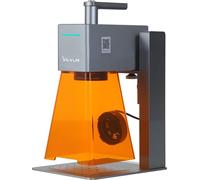 Grabador láser portátil, con alta velocidad de 5000 mm/s, grabador y cortador láser azul de 12W, precisión de grabado de 0.01 x 0.01 mm, herramienta de grabado para proyectos DIY, ideal para madera, a