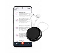 Grabadora de Voz IA 32GB por MMOBIEL - Control por App, Transcripción y Resumen Automático, Traducción en Tiempo Real, Bluetooth y Reproducción con Auriculares para Reuniones, Llamadas y Clases