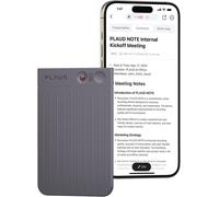Grabadora de Voz IA PLAUD NOTE PLD-64G-BL Negro 64GB - Doble Micrófono, Transcripción IA, Almacenamiento 480h - Nuevo