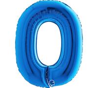 Grabo 000B-P Número 0 Superloon paquete único, longitud: 40 pulgadas, color, azul, talla única , color/modelo surtido