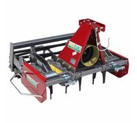 Grada rotativa RF110 - ancho de trabajo 110 cm - 10 cuchillas Serie ligera - Rodillo de jaula
