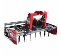 Grada rotativa RH150 - ancho de trabajo 150 cm - 14 cuchillas. Serie media - Rodillo de jaula