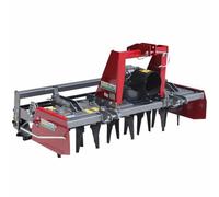 Grada rotativa RH170 - ancho de trabajo 170 cm - 16 cuchillas. Serie media - Rodillo de jaula
