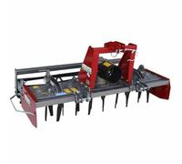Grada rotativa RH190 - ancho de trabajo 190 cm - 18 cuchillas. Serie media - Rodillo de jaula