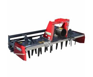 Grada rotativa RH210 - ancho de trabajo 210 cm - 20 cuchillas. Serie media - Rodillo de jaula