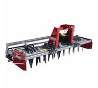 Grada rotativa RH230 - ancho de trabajo 230 cm - 22 cuchillas. Serie media - Rodillo de jaula