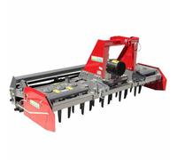 Grada rotativa RM250 - ancho de trabajo 250 cm - 22 cuchillas. Serie pesada - Rodillo de jaula