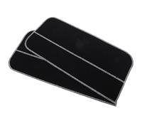 GRADENEVE Bolsa de Almacenamiento Capacidad Grande de Tela Negra para Cubiertos y Función Antideslustre Pack de 2 Piezas Adecuado para Utensilios en y Tiendas