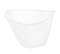 GRADENEVE Bolsa Filtrante de Cocina Reutilizable de Nylon Blanco Malla Fina para Escurrir Verduras y Secos, Fácil de Almacenar y Filtración Rápida