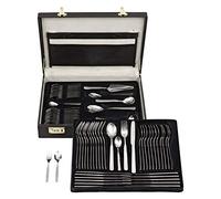 GRÄWE® - Set de cubertería para 12 Personas (68 Piezas, Acero Inoxidable, en maletín).