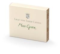 Graf von Faber-Castell 141104-6 Cartuchos de Tinta - Verde Musgo